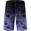 imageFT FENTENG Mens Swim Trunks Quick Dry Board Shorts with Mesh Lining Breathable Surf Beach Shorts Swimwear Bathing SuitsPurple Gradient Leaf
