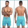 imageFT FENTENG Mens Swim Trunks with Compression Liner 55quot Board Shorts with Zipper Pockets 2 in 1 Quick Dry Bathing SuitsBanana