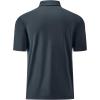 imageMens Polo Shirts Short Sleeve Casual Solid Stylish Dry Fit Performance Designed Collared Golf Polo Shirts for MenDark Grey