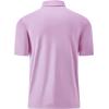 imageMens Polo Shirts Short Sleeve Casual Solid Stylish Dry Fit Performance Designed Collared Golf Polo Shirts for MenLavender