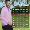 imageMens Polo Shirts Short Sleeve Casual Solid Stylish Dry Fit Performance Designed Collared Golf Polo Shirts for MenLavenderlong