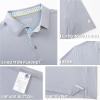imageMens Polo Shirts Short Sleeve Casual Solid Stylish Dry Fit Performance Designed Collared Golf Polo Shirts for MenLight Grey
