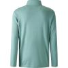 imageFT FENTENG Quarter Zip Golf Pullover Men Dry Fit Long Sleeve Moisture Wicking Mock Neck 14 Zip Pullover Mens SweatshirtsDark Green Melange