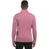 imageFT FENTENG Quarter Zip Golf Pullover Men Dry Fit Long Sleeve Moisture Wicking Mock Neck 14 Zip Pullover Mens SweatshirtsMarroon Melange