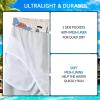 imageFT FENTENG Mens Swim Trunks Quick Dry Board Shorts with Mesh Lining Breathable Surf Beach Shorts Swimwear Bathing SuitsHawaii Pug Dog