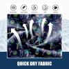 imageFT FENTENG Mens Swim Trunks Quick Dry Board Shorts with Mesh Lining Breathable Surf Beach Shorts Swimwear Bathing SuitsNeon Flamingo