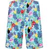 imageFT FENTENG Mens Swim Trunks Quick Dry Board Shorts with Mesh Lining Breathable Surf Beach Shorts Swimwear Bathing SuitsTropical Flower Bird