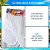 imageFT FENTENG Mens Swim Trunks Quick Dry Board Shorts with Mesh Lining Breathable Surf Beach Shorts Swimwear Bathing SuitsUsa Flower Bigfoot