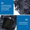 imageFT FENTENG Mens Swim Trunks with Compression Liner Black Skull Leaf Mens Bathing Suit Mens Swimming Trunks 9 inch inseam Mens Board Shorts Swimwear 4 Way Stretch Beach Shorts Quick Dry Swimsuits L