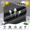 imageBoys Polo Shirts Short Sleeve Striped Performance Moisture Wicking Dry Fit Golf Shirts for Boys Youth KidsBlack Stripe