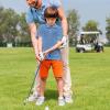 imageBoys Polo Shirts Short Sleeve Striped Performance Moisture Wicking Dry Fit Golf Shirts for Boys Youth KidsBlue Denim Stripe
