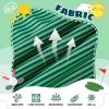 imageBoys Polo Shirts Short Sleeve Striped Performance Moisture Wicking Dry Fit Golf Shirts for Boys Youth KidsGreen Stripe