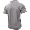 imageMens Casual Long Sleeve Polo Shirts Collared Button Cotton TShirt Classic Stylish Golf Shirt with PocketGrey315