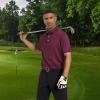 imageMens Golf Polo Shirt Moisture Wicking Dry Fit Performance Athletic Short Sleeve Striped Golf Shirts for MenMaroon Stripe