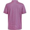 imageMens Golf Polo Shirt Moisture Wicking Dry Fit Performance Athletic Short Sleeve Striped Golf Shirts for MenPink Blue Stripe
