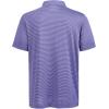 imageMens Golf Polo Shirt Moisture Wicking Dry Fit Performance Athletic Short Sleeve Striped Golf Shirts for MenPlum Blue Stripe