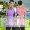 imageMens Golf Polo Shirt Moisture Wicking Dry Fit Performance Athletic Short Sleeve Striped Golf Shirts for MenPlum Blue Stripe