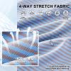 imageMens Golf Polo Shirt Moisture Wicking Dry Fit Performance Athletic Short Sleeve Striped Golf Shirts for MenYellow Stripe