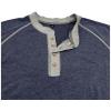 imageMens Long Sleeve Henley Shirts Casual Button TShirt Classic Cotton Lightweight Tees Stylish Pullover TopsDarkblue