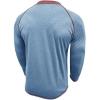 imageMens Long Sleeve Henley Shirts Casual Button TShirt Classic Cotton Lightweight Tees Stylish Pullover TopsLightblue