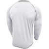 imageMens Long Sleeve Henley Shirts Casual Button TShirt Classic Cotton Lightweight Tees Stylish Pullover TopsWhite