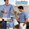 image:imageLzzidou Mens Cuban Collar Shirt Short Sleeve Button Down  Textured Jacquard Cotton Blend Summer Resort TopBlue Daimond With White Stripe