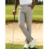 image:imageLzzidou Mens Golf Pants Classic Fit  Quick Dry Performance Trousers Water Resistant Lightweight Work amp Travel SlacksGrey