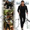 image:imageLzzidou Mens Hiking Cargo Pants  Water Resistant Ripstop Tactical Work Trousers Lightweight Quick Dry Outdoor GearBlack