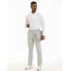 image:imageMens Slim Fit Golf Pants Lightweight Comfortable Dress Pants Slacks Trousers for Work amp Casual with Pockets 303234Light Grey