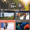 image:imageWomens Lightweight Cargo Joggers Quick Dry Hiking Pants UPF50 Athletic Workout Casual Outdoor Pants with Zipper PocketsGray