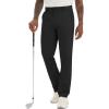 image:imageLzzidou Mens Golf Pants Classic Fit  Quick Dry Performance Trousers Water Resistant Lightweight Work amp Travel SlacksBlack
