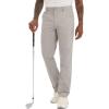 image:imageLzzidou Mens Golf Pants Classic Fit  Quick Dry Performance Trousers Water Resistant Lightweight Work amp Travel SlacksGrey