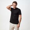 image:imageFresh Clean Threads Mens Crew Neck TShirts  Short Sleeve Fitted Style Soft CottonPoly Blend TagFree ComfortBlack  White  Wedgewood  Mercury Green 4 Pack