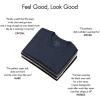 image:imageFresh Clean Threads Mens Crew Neck TShirts  Short Sleeve Fitted Style Soft CottonPoly Blend TagFree ComfortBlack 1 Pack