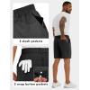 image:imageLzzidou Mens 7 Dress Golf Shorts Stretch Lightweight amp Quick Dry Casual Short with Pockets for Work amp BusinessBlack