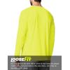 image:imageMens UPF 50 Long Sleeve Tee Shirts UV Sun Protection Quick Dry Tee Shirt Swim Athletic Running WorkoutSafety Yellow