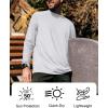 image:imageMens UPF 50 Long Sleeve Tee Shirts UV Sun Protection Quick Dry Tee Shirt Swim Athletic Running WorkoutWhite
