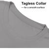 image:imageMens UPF 50 Long Sleeve Tee Shirts UV Sun Protection Quick Dry Tee Shirt Swim Athletic Running WorkoutZ2 White  Grey