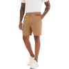 image:imageLzzidou Mens 7 Dress Golf Shorts Stretch Lightweight amp Quick Dry Casual Short with Pockets for Work amp BusinessDark Khaki