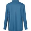 image:imageMens Golf Shirt Short Sleeve Moisture Wicking Dry Fit Performance Solid Casual Pique Collared Golf Polo Shirts for MenBluelong