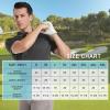 image:imageMens Golf Shirt Short Sleeve Moisture Wicking Dry Fit Performance Solid Casual Pique Collared Golf Polo Shirts for MenDark Grey