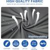 image:imageMens Golf Shirt Short Sleeve Moisture Wicking Dry Fit Performance Solid Casual Pique Collared Golf Polo Shirts for MenDark Grey