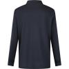 image:imageMens Golf Shirt Short Sleeve Moisture Wicking Dry Fit Performance Solid Casual Pique Collared Golf Polo Shirts for MenNavylong