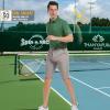 image:imageMens Golf Shirt Short Sleeve Moisture Wicking Dry Fit Performance Solid Casual Pique Collared Golf Polo Shirts for MenOlive Green