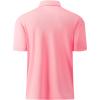 image:imageMens Golf Shirt Short Sleeve Moisture Wicking Dry Fit Performance Solid Casual Pique Collared Golf Polo Shirts for MenPink