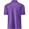 image:imageMens Golf Shirt Short Sleeve Moisture Wicking Dry Fit Performance Solid Casual Pique Collared Golf Polo Shirts for MenPurple