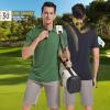 image:imageMens Golf Shirt Short Sleeve Moisture Wicking Dry Fit Performance Solid Casual Pique Collared Golf Polo Shirts for MenPurple
