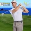 image:imageMens Golf Shirt Short Sleeve Moisture Wicking Dry Fit Performance Solid Casual Pique Collared Golf Polo Shirts for MenWhite