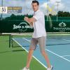 image:imageMens Golf Shirt Short Sleeve Moisture Wicking Dry Fit Performance Solid Casual Pique Collared Golf Polo Shirts for MenWhite