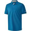 image:imageMens Golf Shirt Short Sleeve Moisture Wicking Dry Fit Performance Solid Casual Pique Collared Golf Polo Shirts for MenBlue